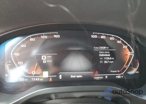 2023 BMW X4 M40I z USA, uszkodzony, nr VIN 5UX43DT02P9R26030